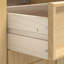 Vidaxl Cabinet With Storage SKI Honey Brown Solid Pine Wood Modern Furniture