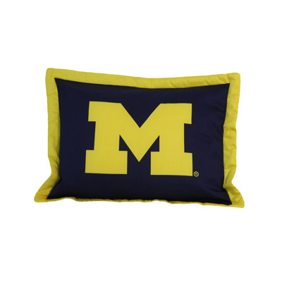 NCAA Cotton Blend Sham Set