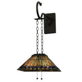 Meyda Tiffany & Stained Glass 2 - Light Armed Sconce