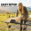 Outsunny Folding Camping Table Roll Up Top Portable-124613722