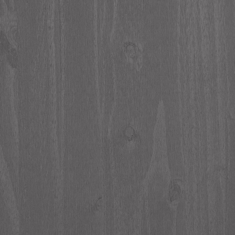 Ebern Designs Sideboard 85X35x80 Cm Solid Wood Pine, Light Grey