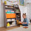 Wooden Pocket Storage Bookcase-84694927