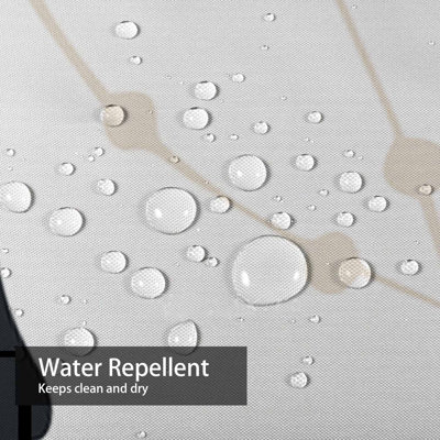 Rideau de douche imperméable abstrait à pois colorés avec 12 crochets