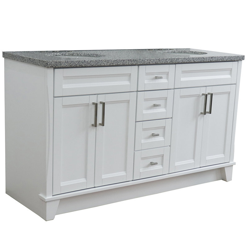 Ensemble de meuble-lavabo double 61 po Mistaya