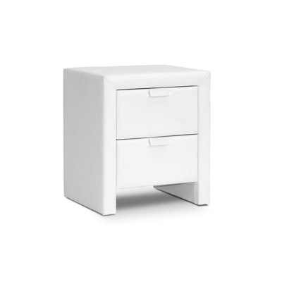 Table de chevet blanche Stella