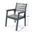 Ensemble de salle à manger d'extérieur Hdpe, une table et six chaises-597207680