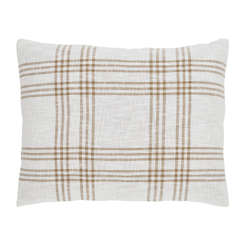 Cotton Plaid Sham Set, Standard
