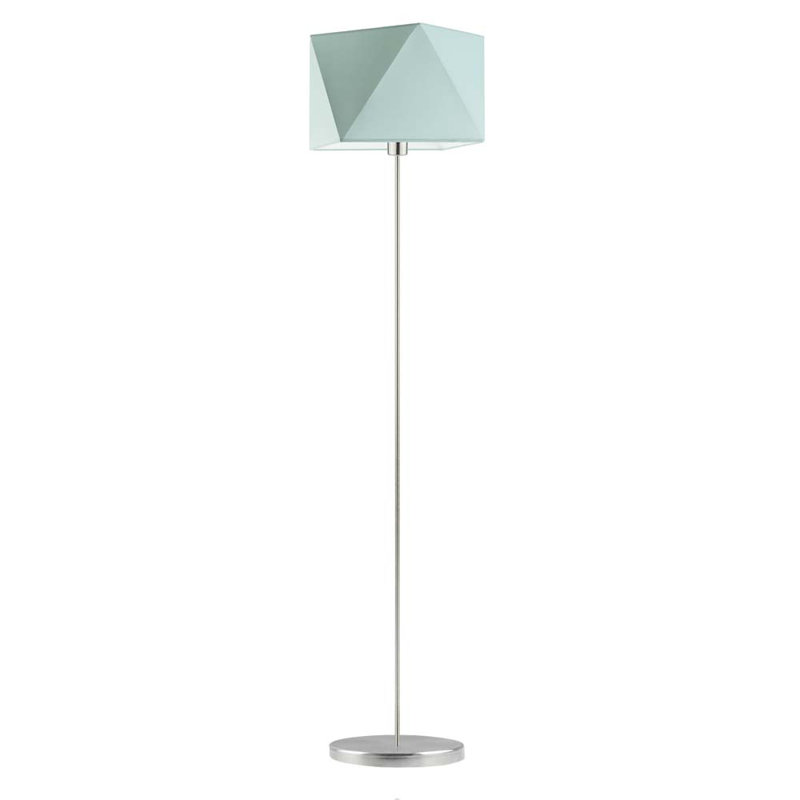 Ayanle 160cm Traditional Floor Lamp, Brushed Steel, Mint