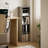 9" x 12" x 52" Storage Shelf 5 Tier Cube Bookcase, Suitable for Small Space-1150547410-1150547408