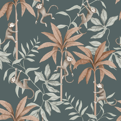 Papier peint Borestapeter Jungle Friends