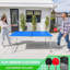 Table de tennis de table pliable intérieure / extérieure avec raquettes et balles GoSports - 6 x 3 pi-101301896