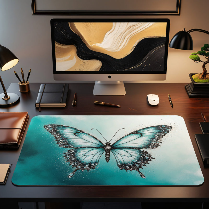 Polyester Desk Pad, 23.6x13.8