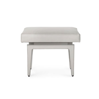 Winston Leather Accent Stool