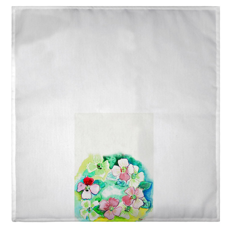 Serviette d’invité fleur couronne Garden