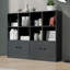 Bibliothèque de rangement à 8 portes l 48 "x H 40" Kayliee -88416902