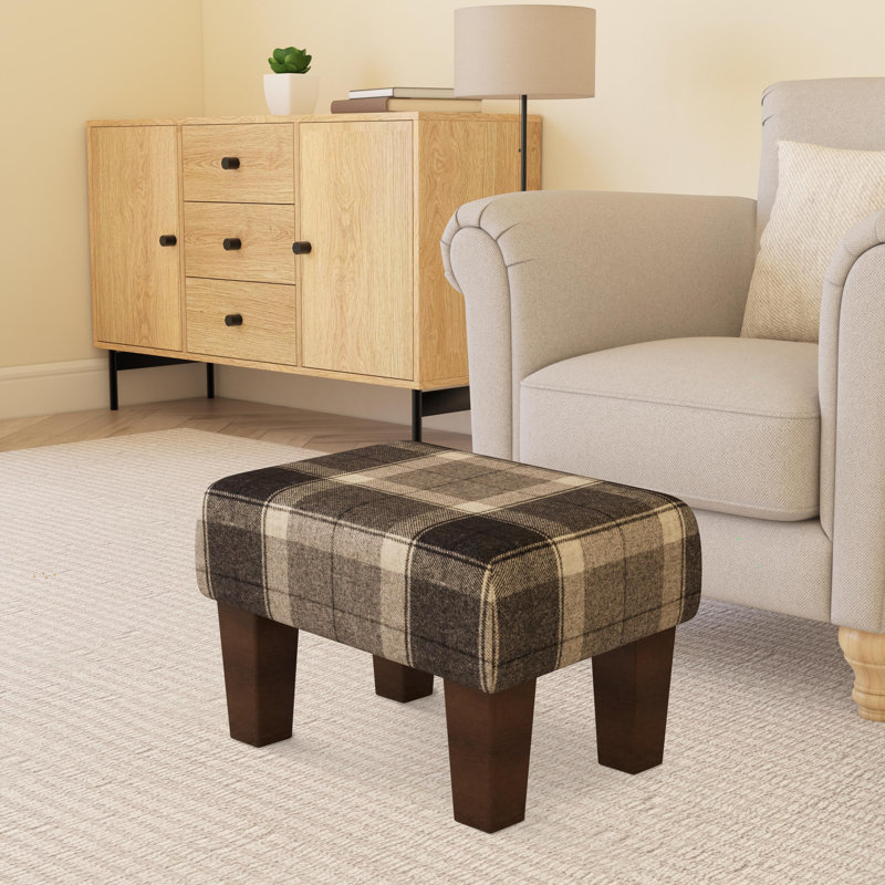 Manufactured Wood Accent Stool, Mahogany