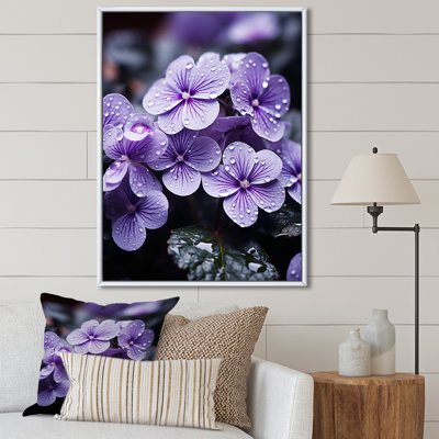 " Violets Whispering Photo I "