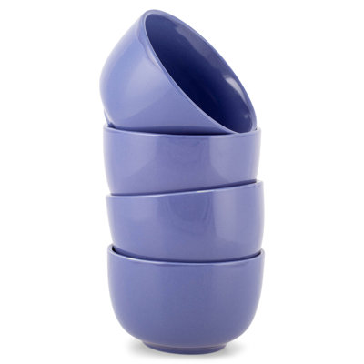 Dessert Bowls Set of 4, Purple