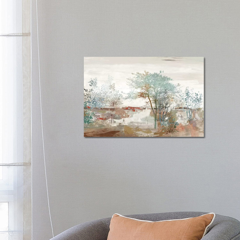 Autumn Silence by Allison Pearce - Painting, Black Framed, 66.04 cm H x 45.72 cm W
