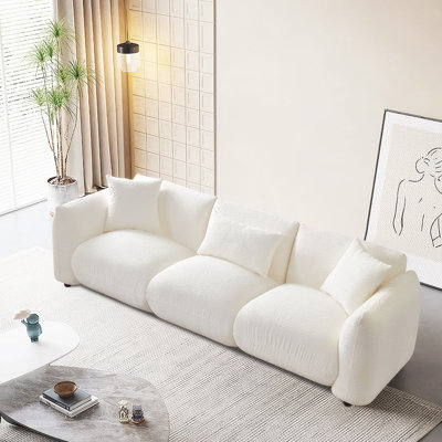 Mid Century Modern Couch 3Seater Sofa for Livingroom