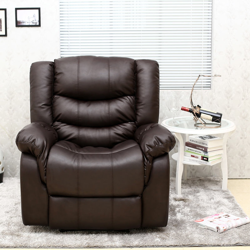 Lancashire 97cm Wide Standard Recliner, Brown