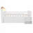 Low Loft Bed with LED Lights-1199258536