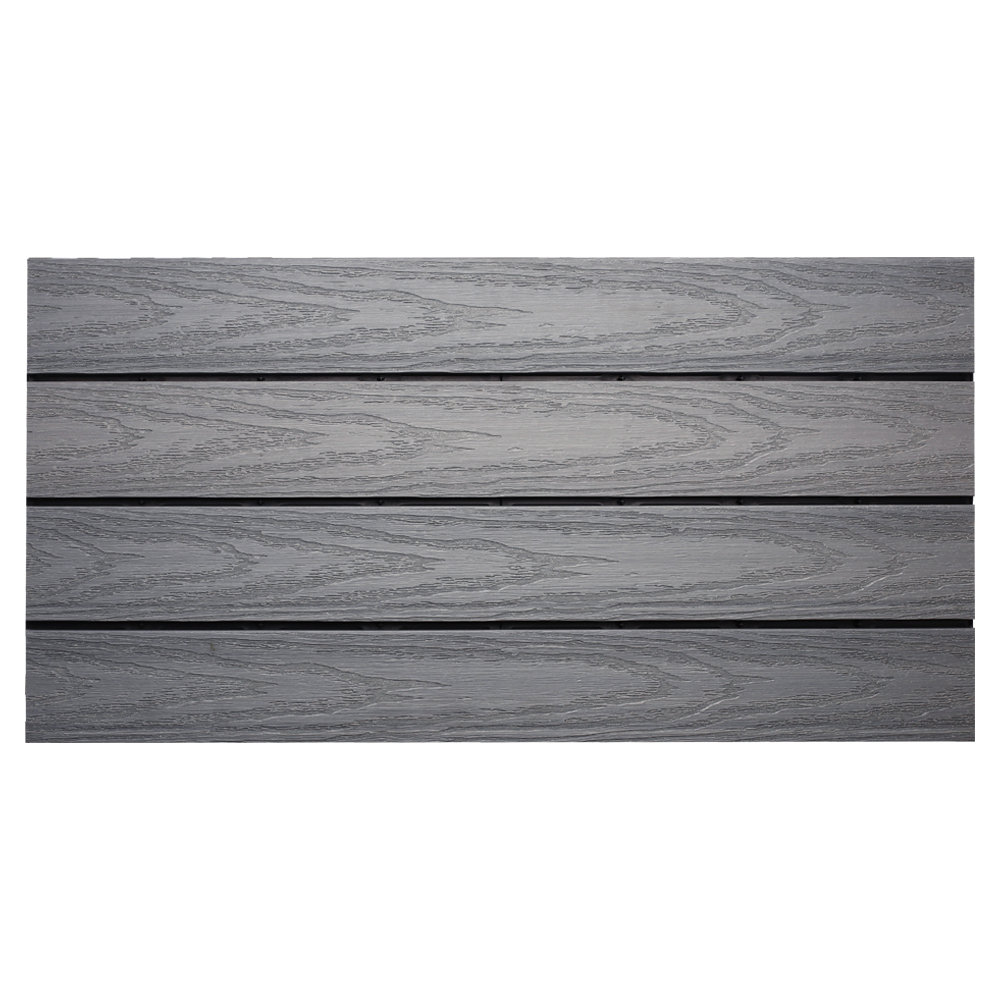 UltraShield Naturale 24" x 12" Composite Interlocking Deck Plank NewTechWood 