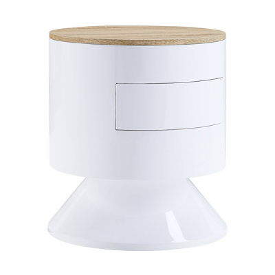 Otith Accent Table With Display And Utility Function