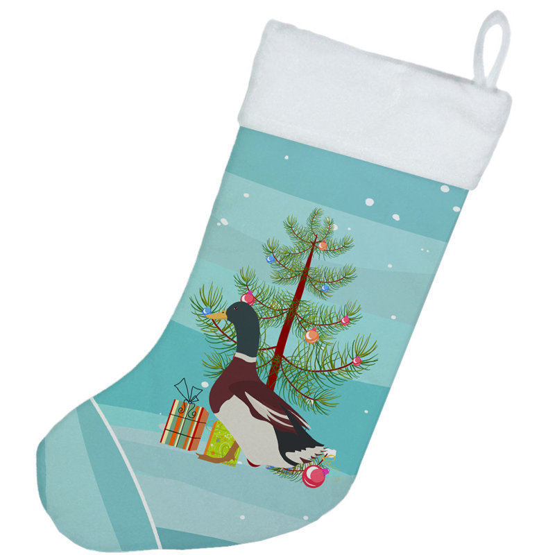 Chaussette de noël rouen canard