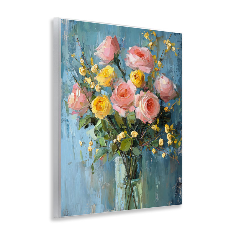 Plaque murale rose et jaune, design by Creative Studio