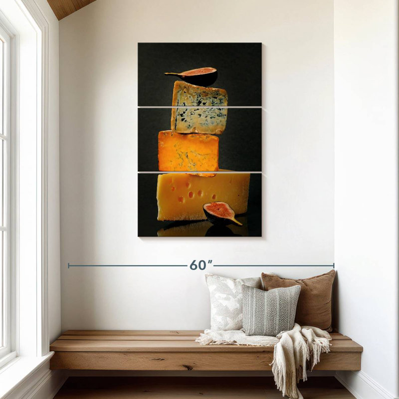 Yarlin Cheese And Figs, 45" H x 28" W