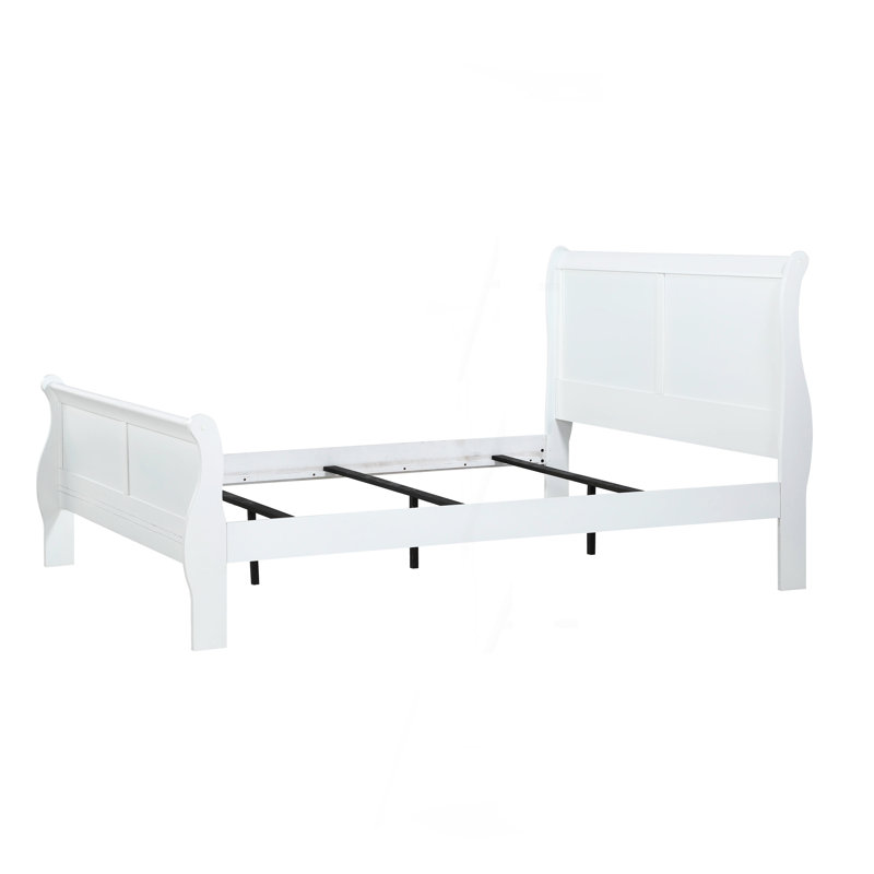 Mobilier de chambre à coucher en bois massif blanc