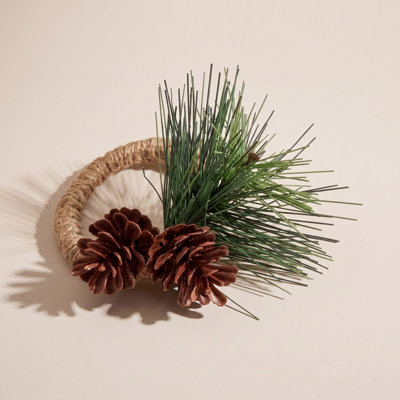 Forest Floor Pinecone Napkin Rings