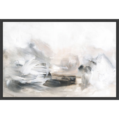 Snow Out 1 Framed Print Canvas