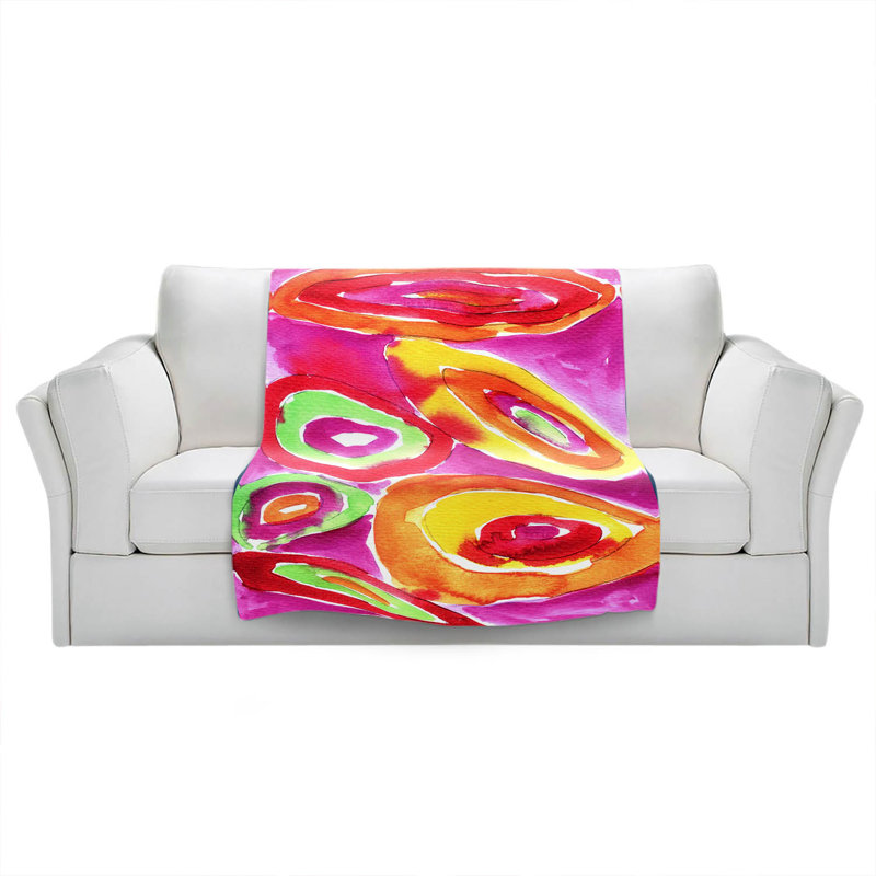  Couverture Artsy Tutti Frutti, 51 po x 60 po
