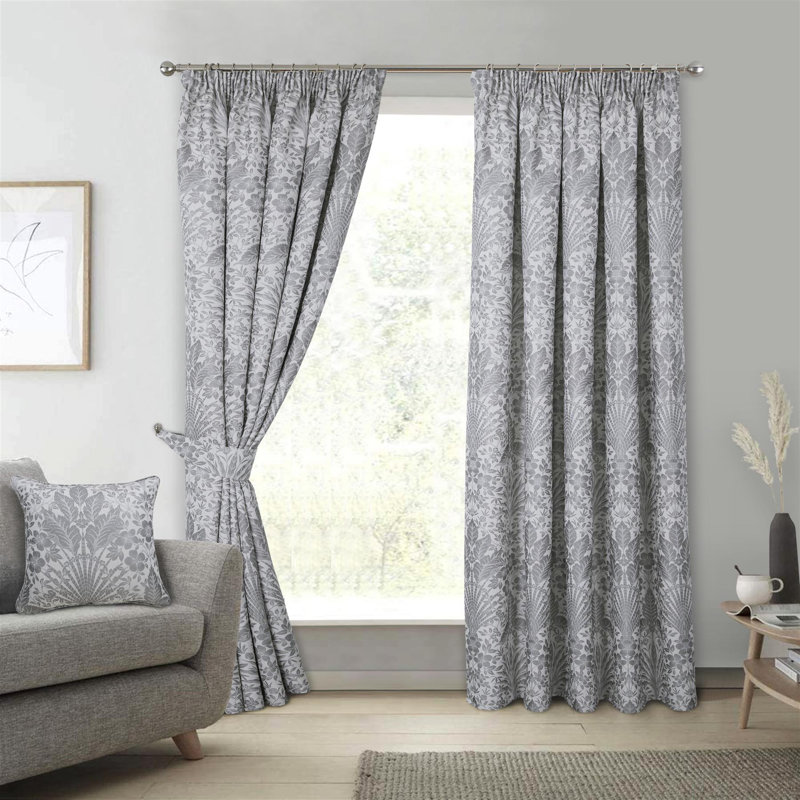 Emily-Jane Room Darkening Curtain, Natural, 117 x 137cm