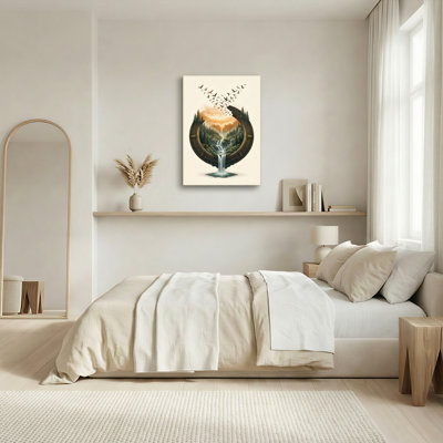 Nature Portal Canvas Wall Art Oil Painting Print Set Of 1