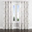 Rideau en velours floral avec œillets Elegance-1581023454-1581023455