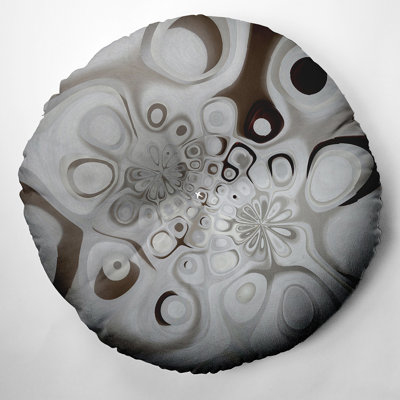 Abstract Reversible Throw Pillow