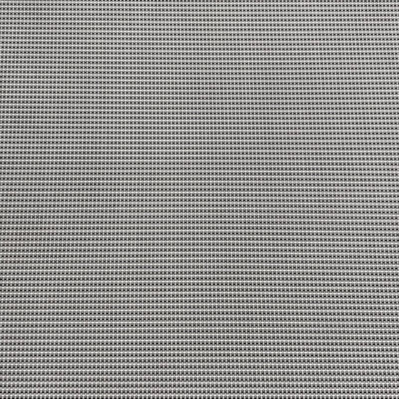 Ensemble de salle à manger d'extérieur en polyester et polyester enduit de PVC 7 pièces gris et noir - 58,75 po