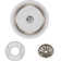 Lustertone 14.375" L x 14.375" W Undermount Kitchen Sink Kit