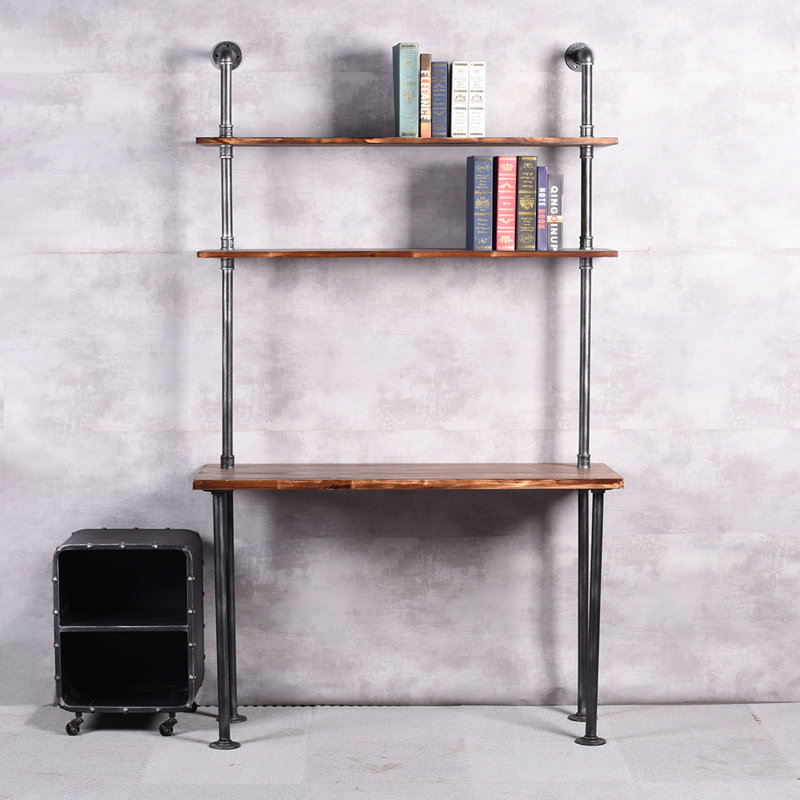 Aerin Solid Wood Top Leaning / Ladder Desk