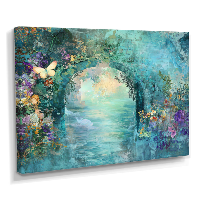 Coral Reef Fish Paradise V - décoration murale corail, H 12 po x l 20 po, Toile tendue, Ne s’applique pas