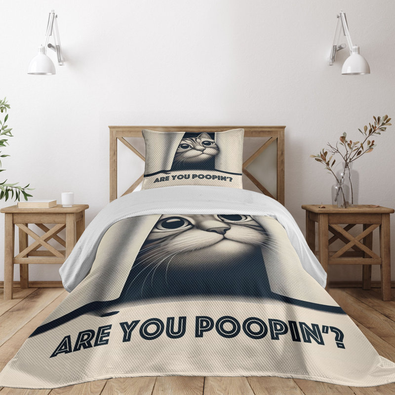 Polyester Coverlet, Twin Coverlet + 1 Standard Shams