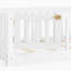Lit simple avec garde-corps et porte pour enfants-130170171-130170170