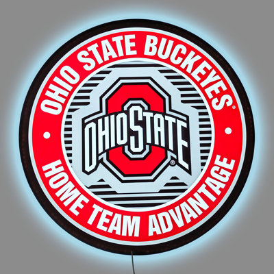 Ohio State Home Team Advantage LED Lighted Sign