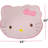 Cartoon Cat Face Pattern Bedroom Mat