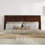 Lit plateforme en bois massif Valencia avec pied de lit assorti Valencia-1230722588-1230722529