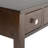 Avalon Solid Wood Desk with Keyboard Tray and Storage-290325182-305931557