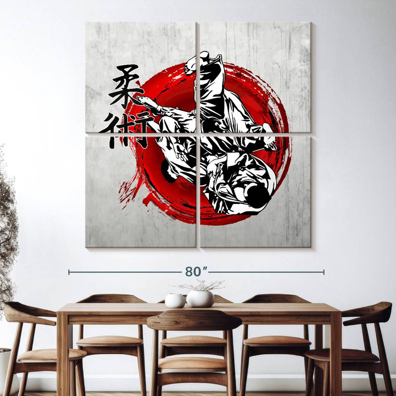 Sireci Jiu-Jitsu Ka, 74" H x 74" W